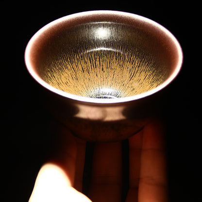 Rabbit-hair glazed bowl